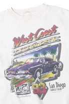 Vintage "West Coast California" 1993 Car Sweatshirt
