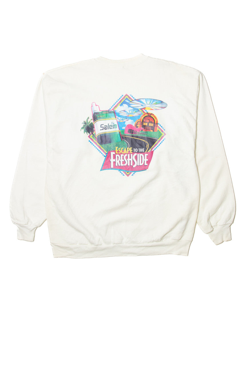 Vintage "Salem Escape To The Fresh Side" 1993 Sweatshirt