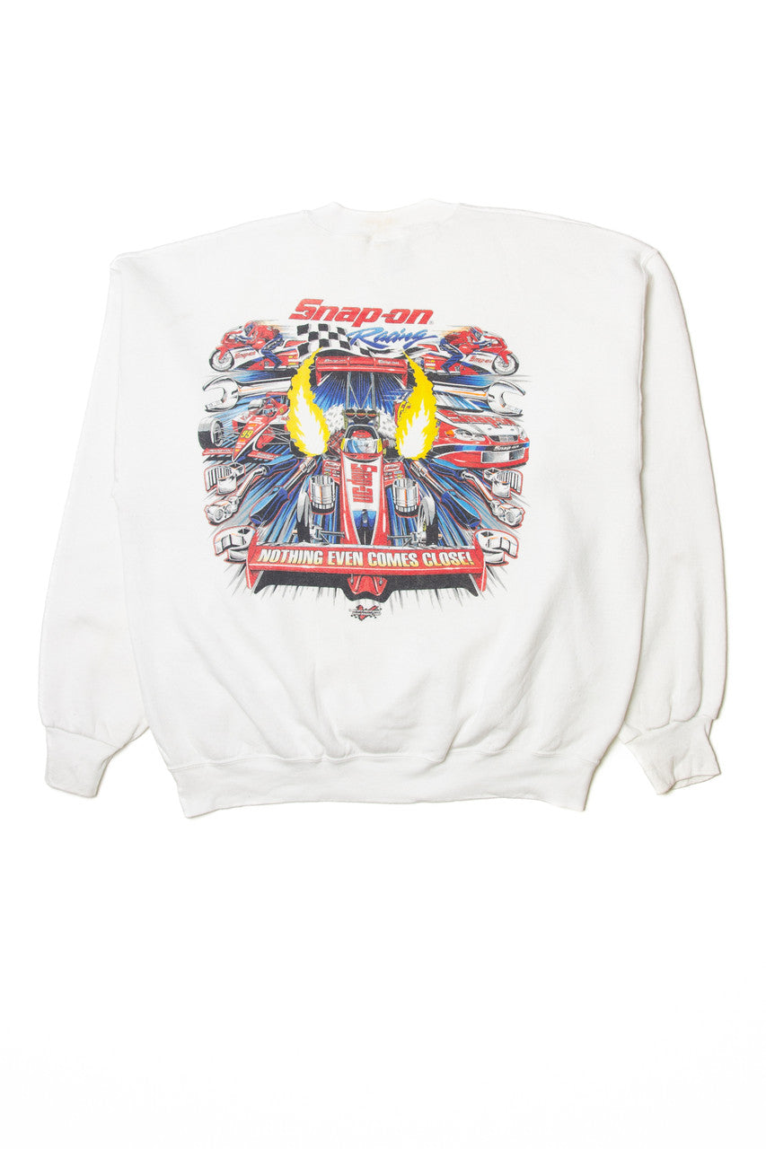 Vintage "Snap On Racing" Cars Sweatshirt