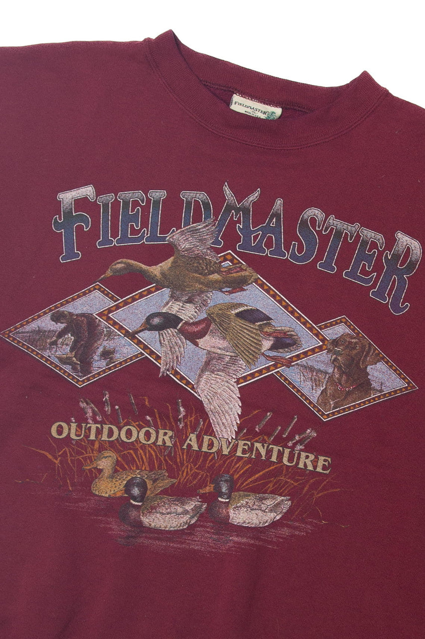Vintage  Fieldmaster "Outdoor Adventure" Ducks Sweatshirt