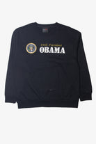 Obama "44th President" Embroidered Sweatshirt