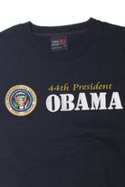 Obama "44th President" Embroidered Sweatshirt