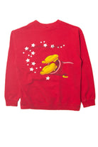 Vintage Walt Disney World 25th Anniversary Magic Mickey Front/Back Sweatshirt 11096