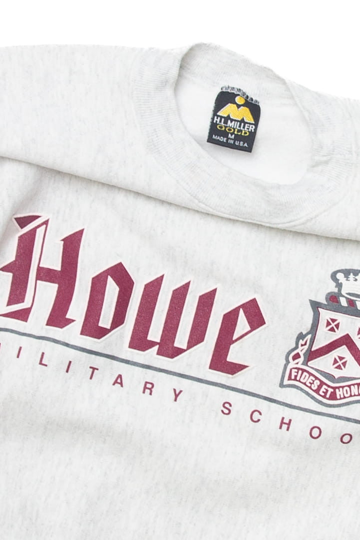 H.L. Miller Gold "Howe Military School" Sweatshirt