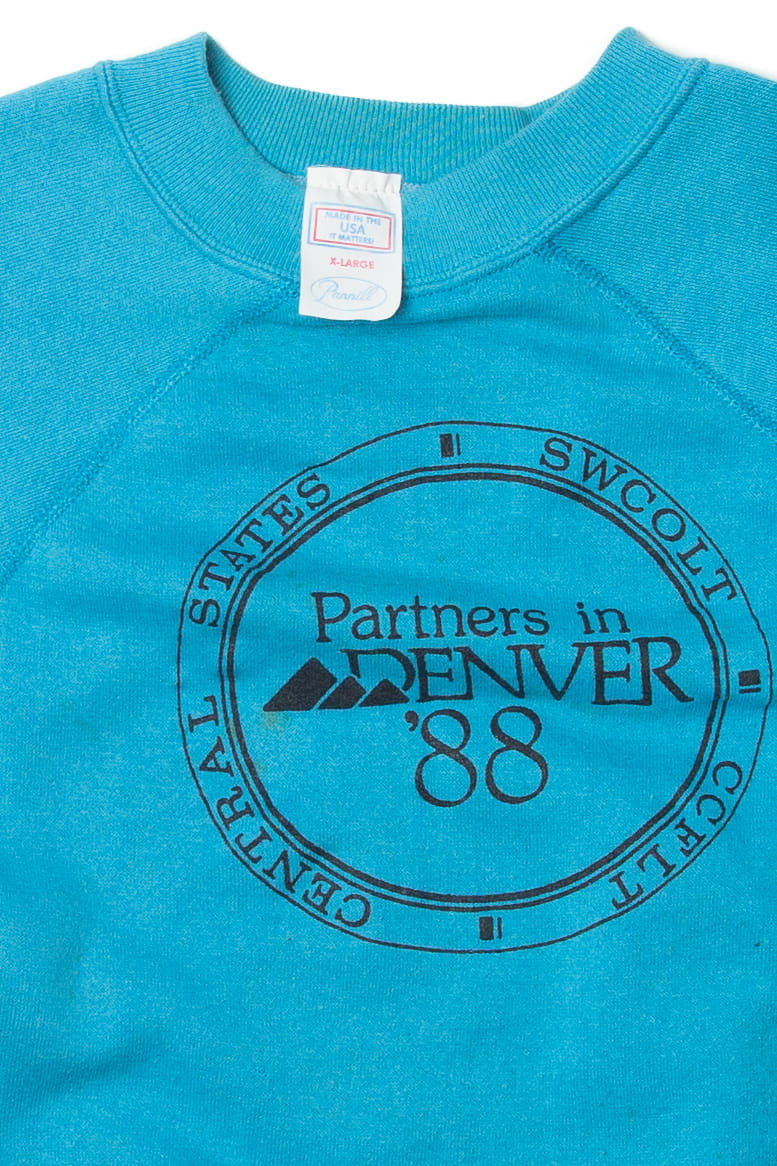 Vintage Pannill "Partners In Denver" Sweatshirt (1980s)