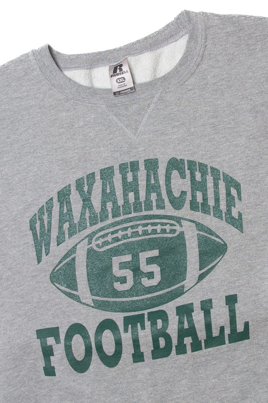 Vintage  Russell Athletic "Waxahachie Football 55" Sweatshirt