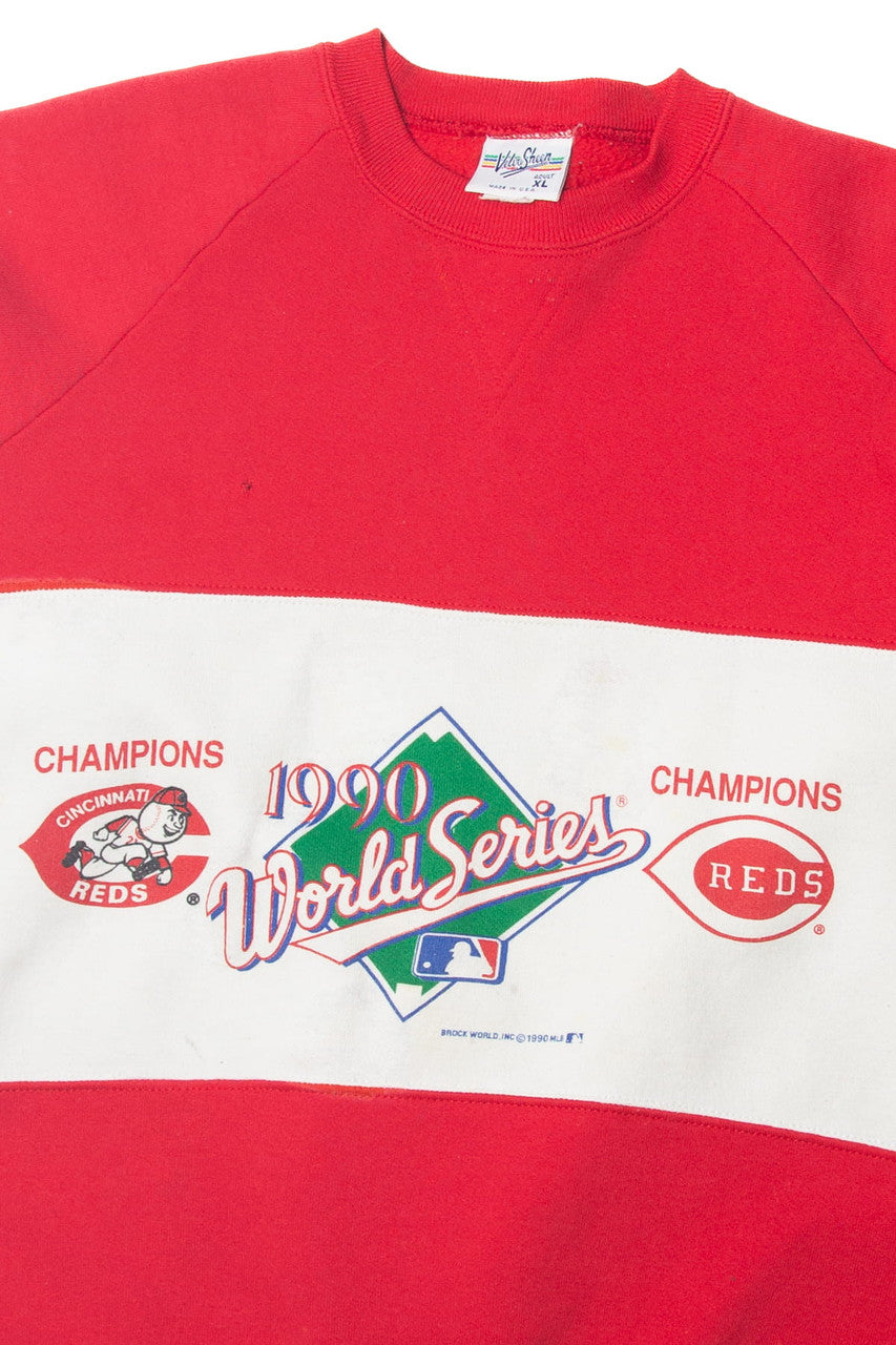 Vintage Velva Sheen "1990 World Series" NBA Sweatshirt (1990s)
