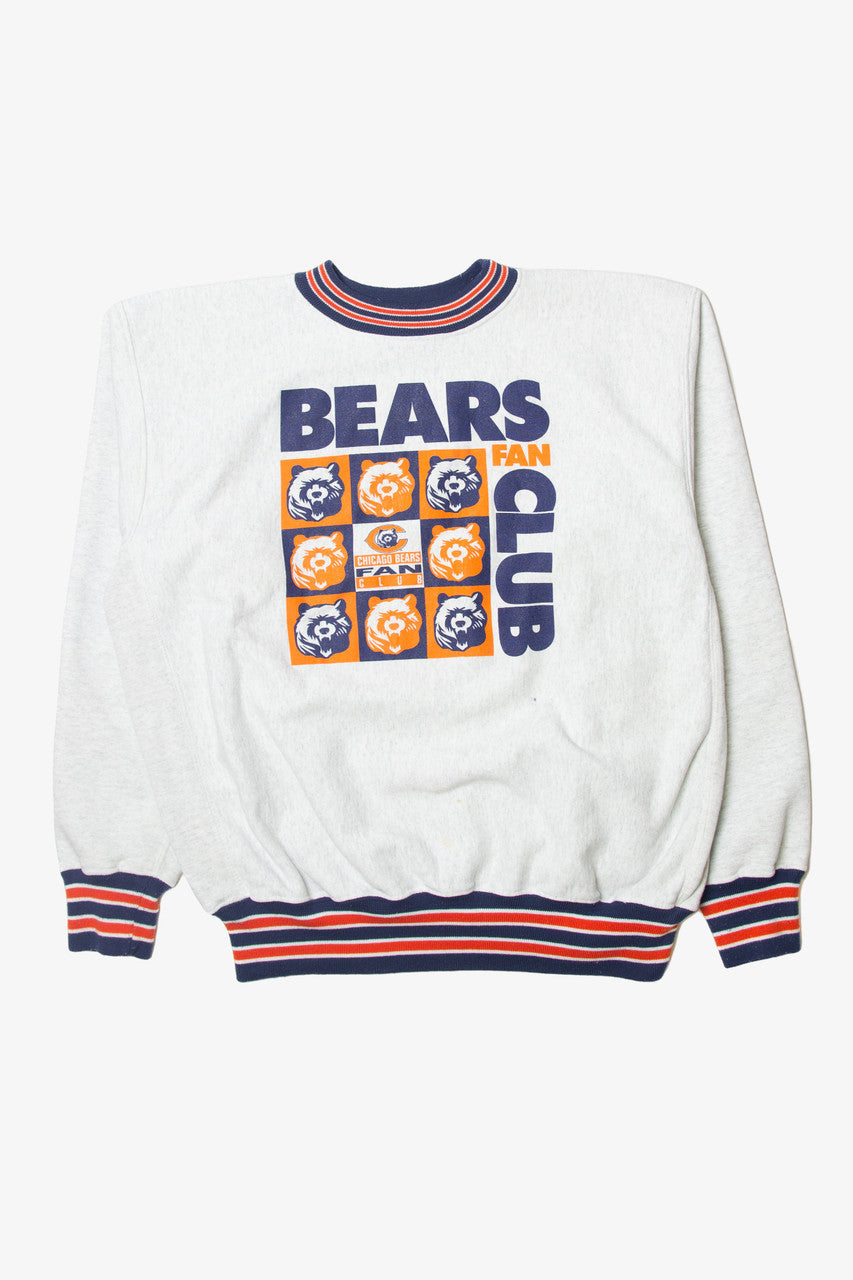 Vintage  Gray Bear "Chicago Bears Fan Club" Sweatshirt