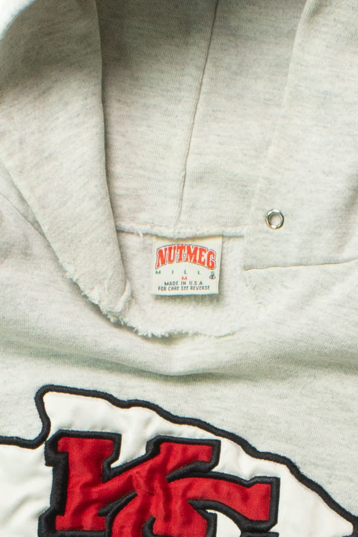 Vintage Nutmeg Mills KC Chiefs Hoodie (1990s)