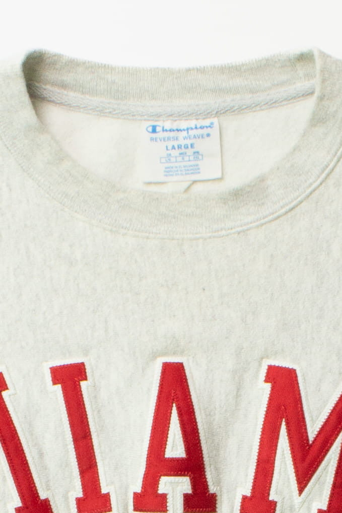 Vintage Champion Miami University Sweatshirt (1990s)