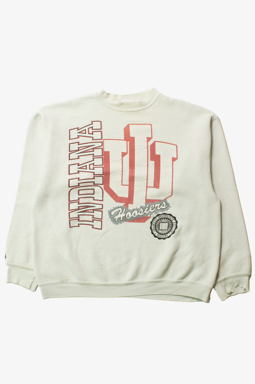 Vintage Distressed Indiana Hoosiers Sweatshirt (1990s)