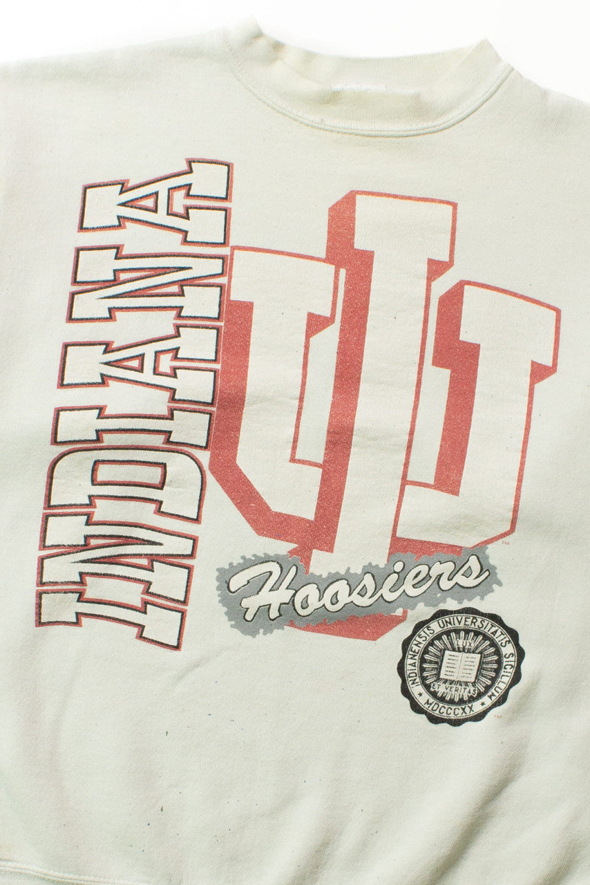 Vintage Distressed Indiana Hoosiers Sweatshirt (1990s)
