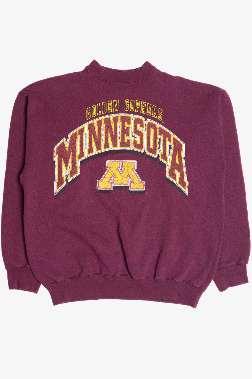 Vintage "Golden Gophers" University Of Minnesota Savvy Sportswear Sweatshirt (1990s)
