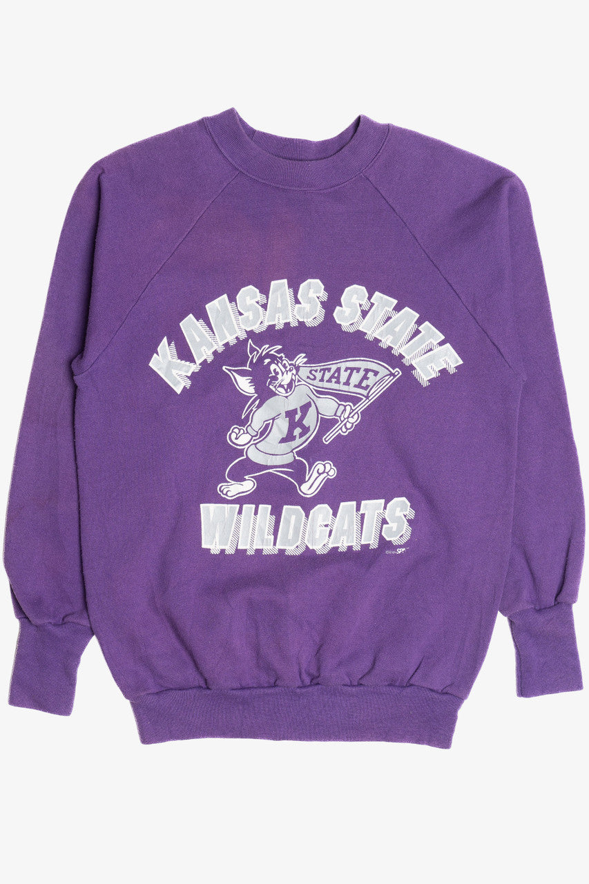 Vintage "Kansas State Wildcats" Raglan Sweatshirt (1990s)