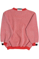 "Nebraska Huskers" Red Thin Striped Puma Sweatshirt (2000s) 11147