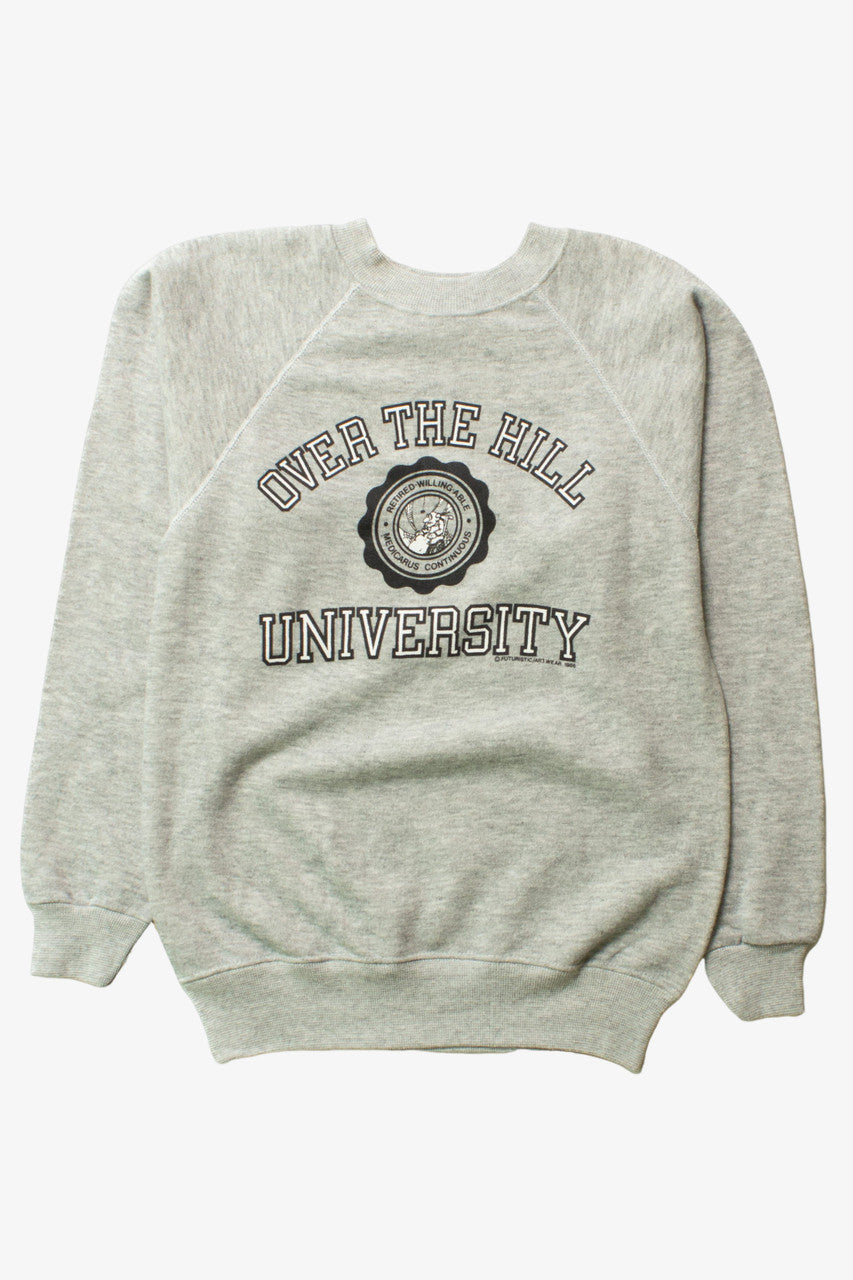 Vintage Over The Hill University Sweatshirt (1986) 11154 – Ragstock