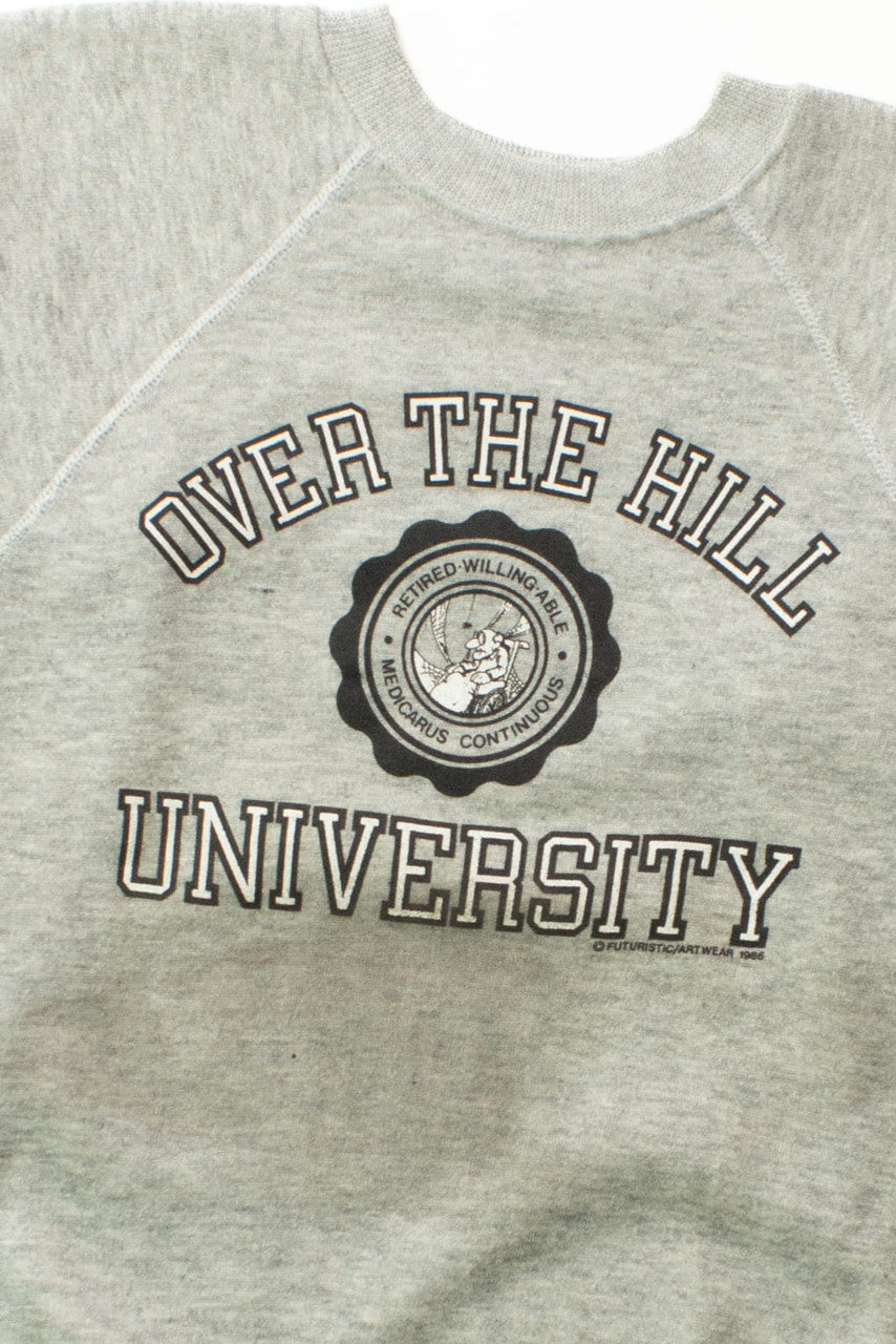 Vintage Over The Hill University Sweatshirt (1986) 11155