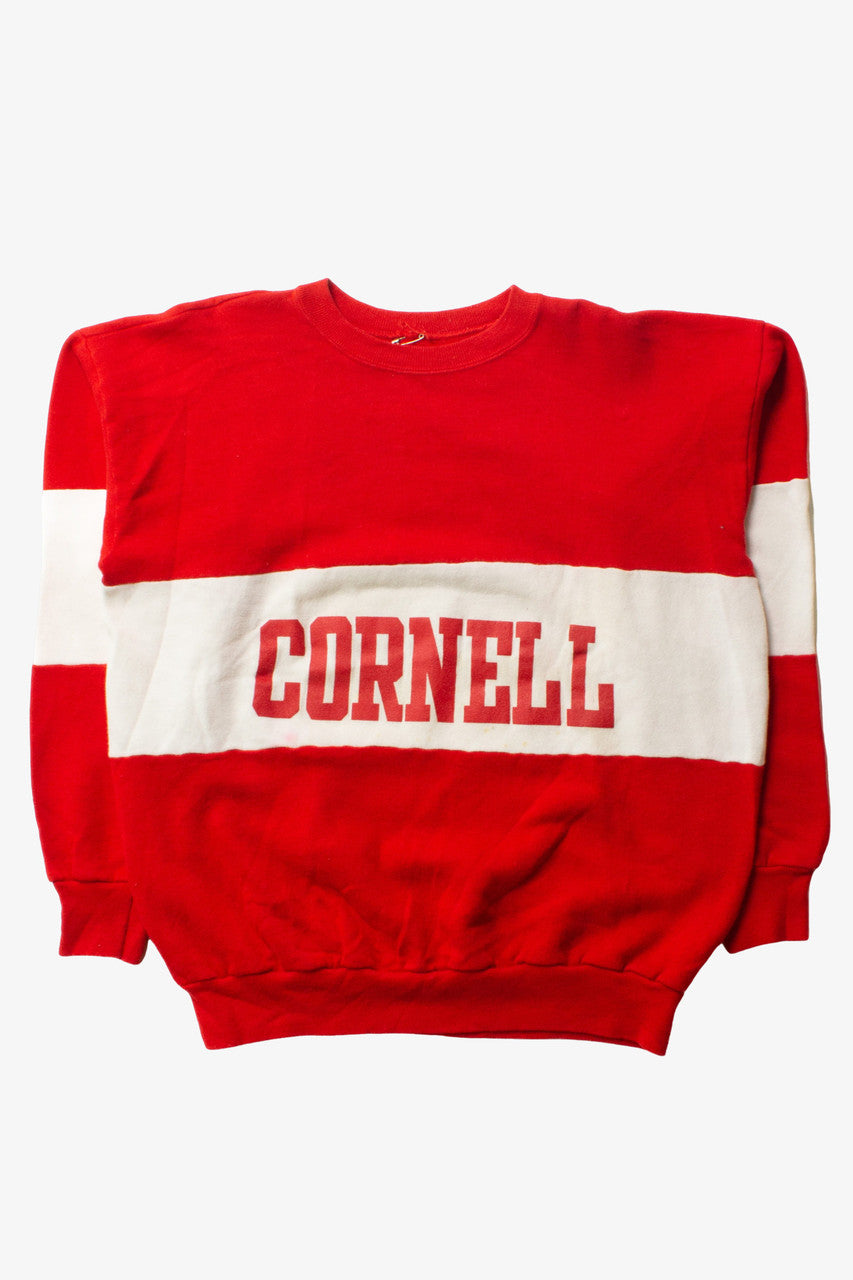 Vintage Red Cornell Sweatshirt (1980s)