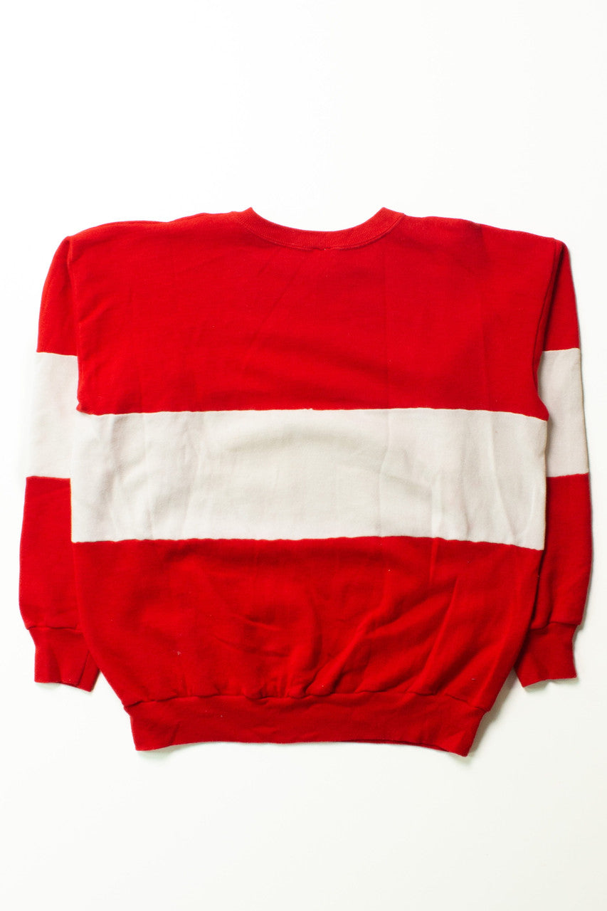 Vintage Red Cornell Sweatshirt (1980s)