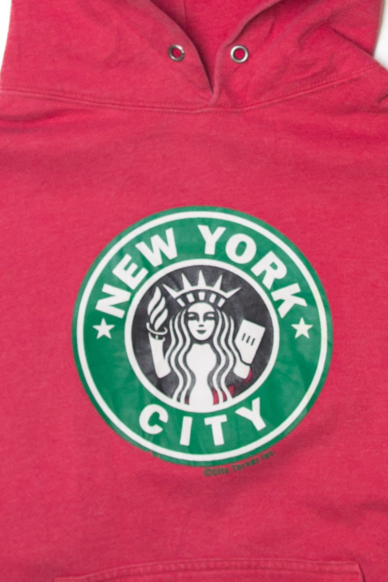 Vintage  City Trendz inc New York City Starbucks Logo Sweatshirt