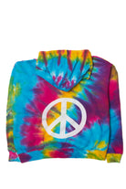 ESY Casual Wear Rainbow Tie Dye Peace Sweatshirt