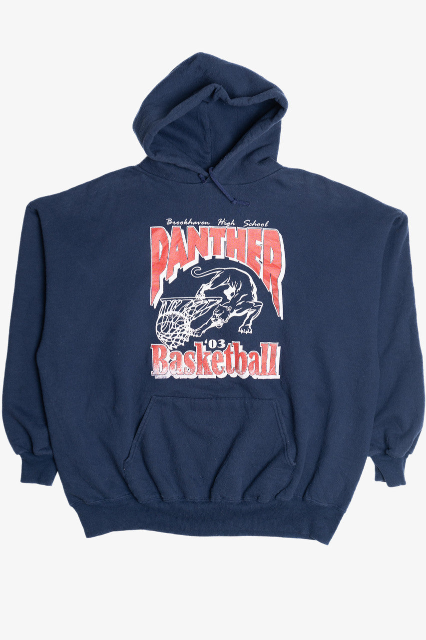 Vintage "Panther Basketball" Brookhaven High School Sweatshirt (2000s)