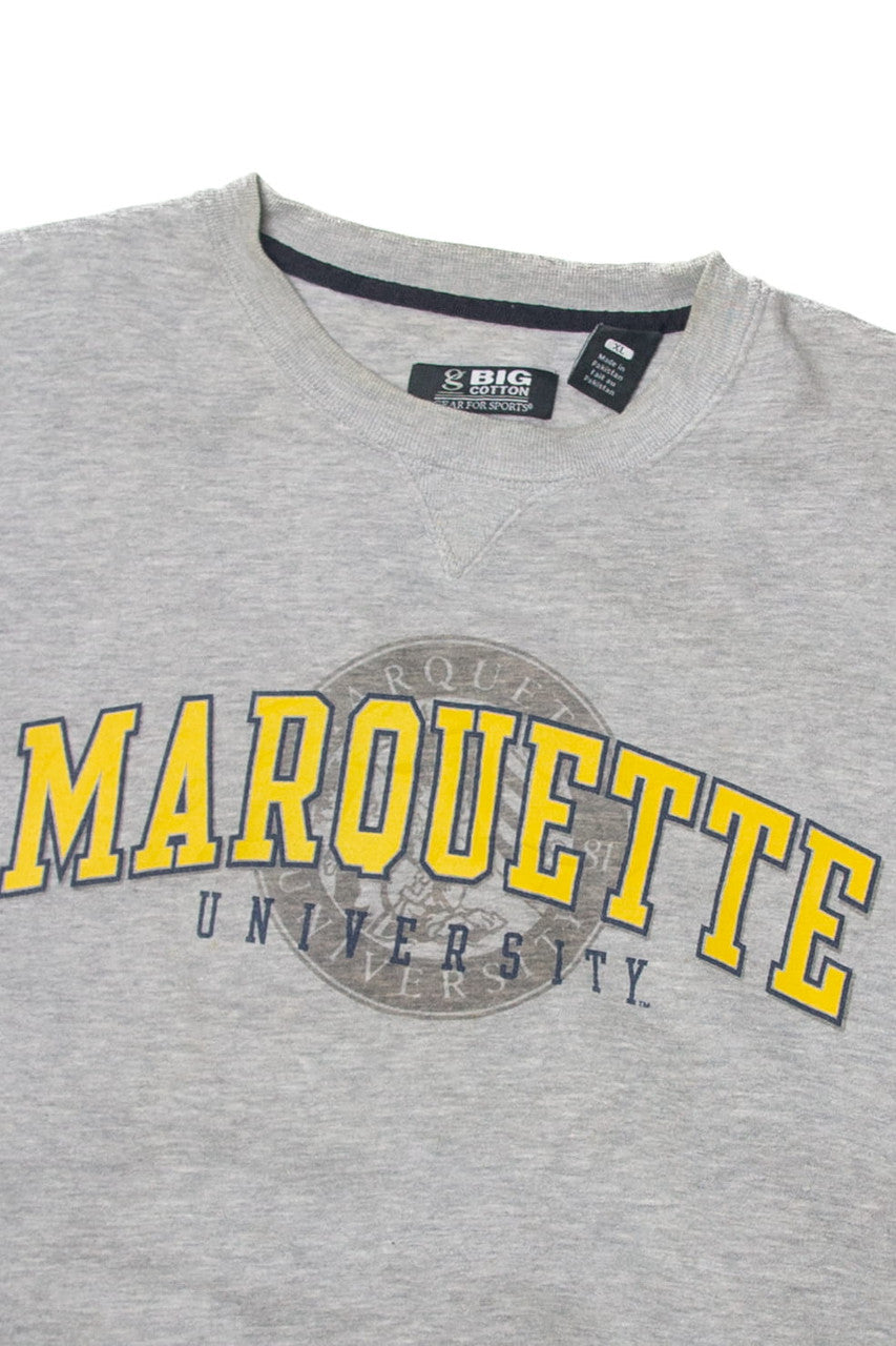 Big Cotton "Marquette University" Sweatshirt