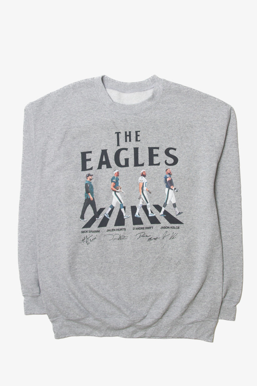  "The Eagles" Football Players Signature Sweatshirt