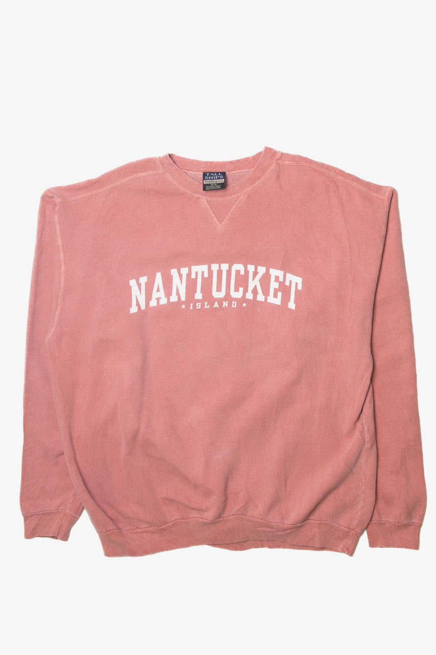 Vintage  Tall Ships "Nantucket Island" Sweatshirt