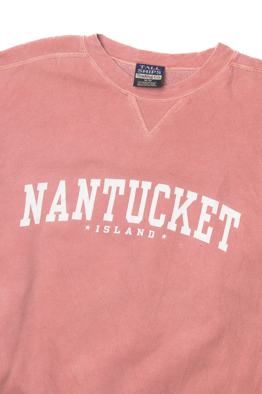 Vintage  Tall Ships "Nantucket Island" Sweatshirt