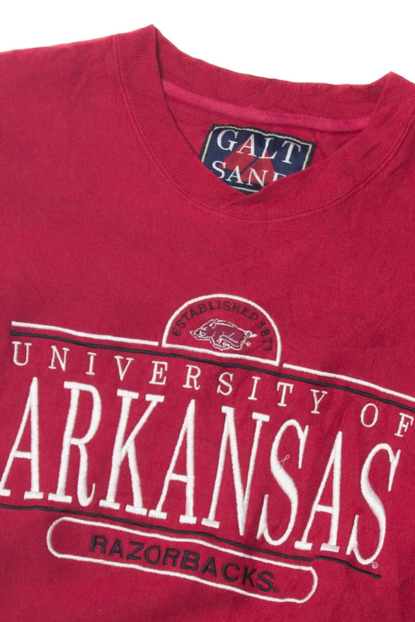 Galt Sand "University Of Arkansas Razorbacks" Sweatshirt