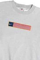 Vintage Nike Distressed "USA" American Flag Sweatshirt