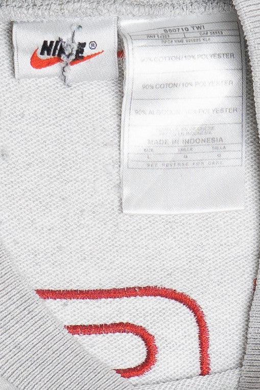 Vintage Nike Distressed "USA" American Flag Sweatshirt
