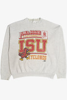 Vintage "Iowa State University" ISU Cyclones Sweatshirt (1990s)