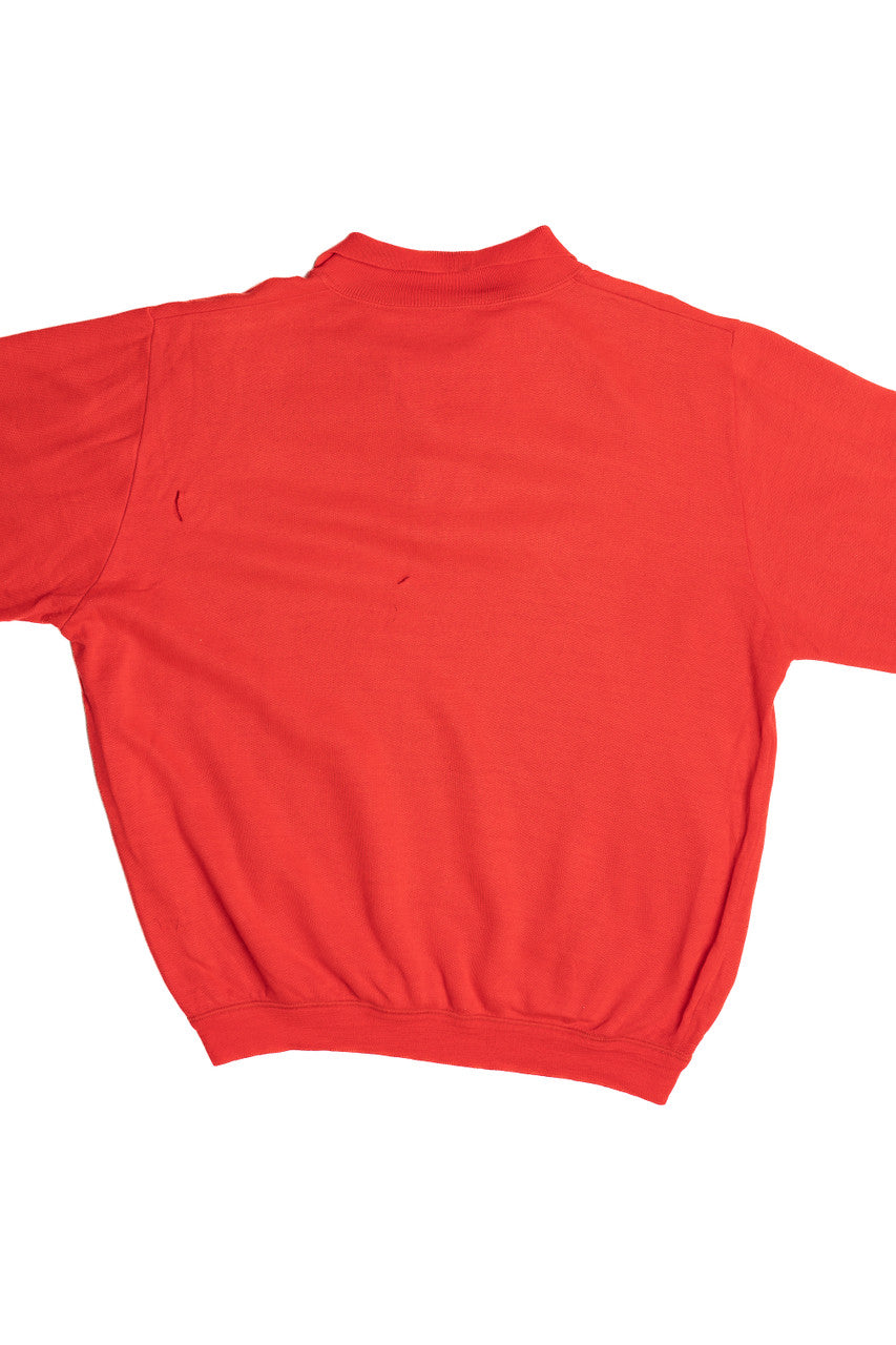 Vintage Sled Dogs Polo Sweatshirt (1980s)