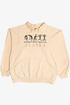 Vintage Alaska "And The Beat Goes On" Embroidered Sweatshirt (1990s)