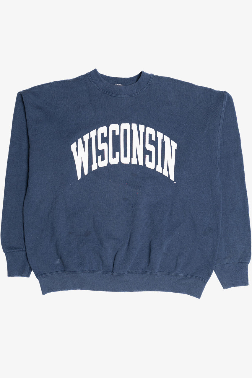 Vintage "Wisconsin" Fruit of the Loom Sweatshirt (1990s)