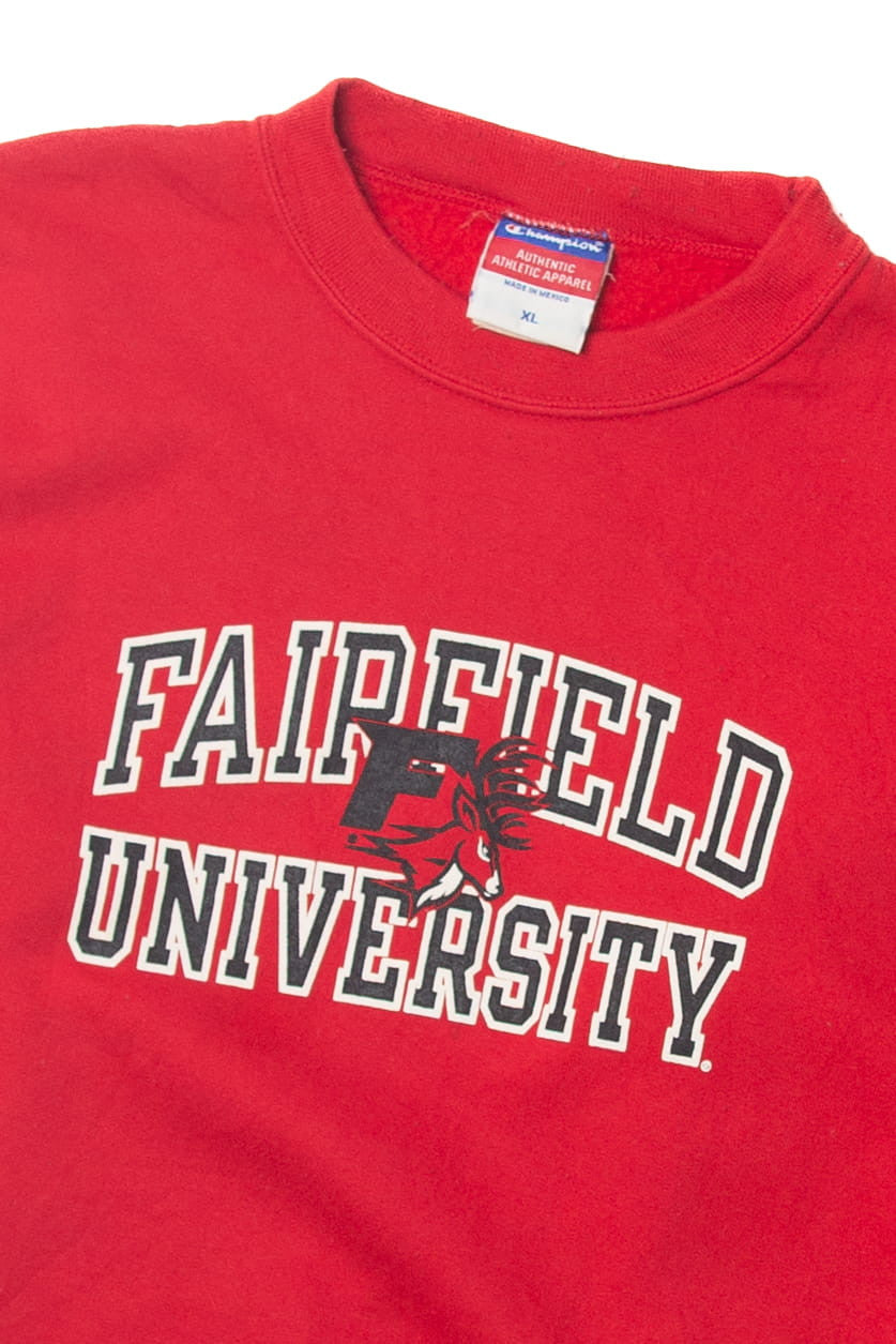 Vintage  Champion "Fairfield University" Sweatshirt