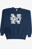 "Navy" Spellout Soffe Sweatshirt 11331