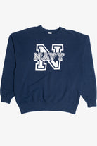 "Navy" Spellout Soffe Sweatshirt 11332