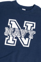"Navy" Spellout Soffe Sweatshirt 11332