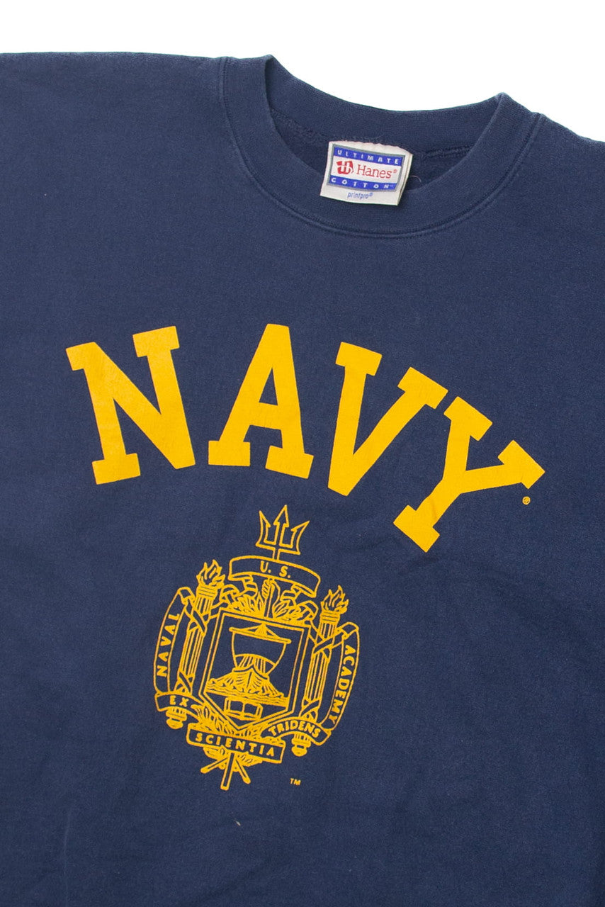 Vintage  Hanes "Navy" Sweatshirt