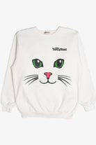 Vintage "Fancy Feast" Friskies Brand Cat Sweatshirt (1990s)