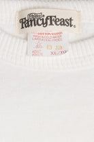 Vintage "Fancy Feast" Friskies Brand Cat Sweatshirt (1990s)