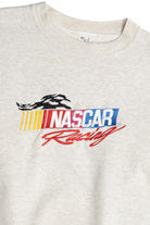 Vintage "Nascar Racing" Embroidered Sweatshirt (1990s)