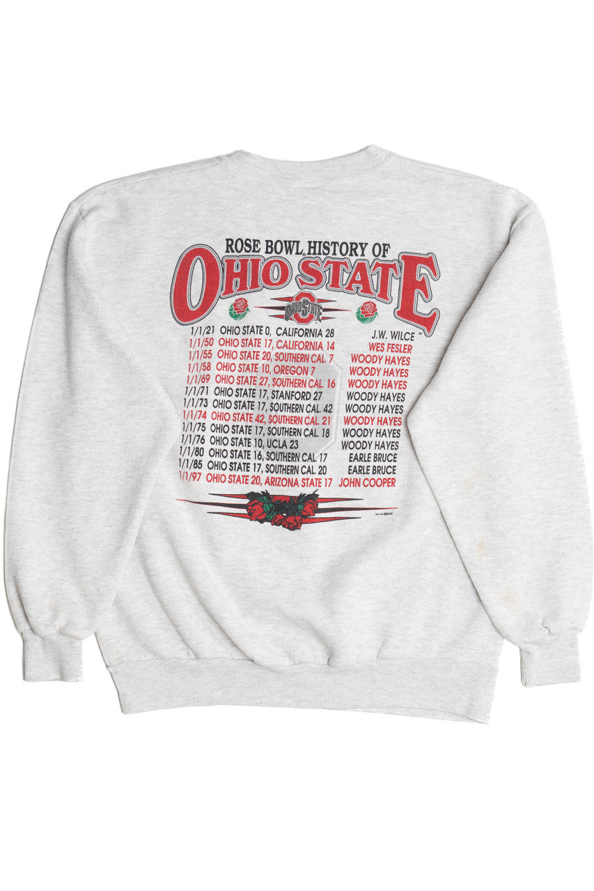 Vintage 1997 Ohio State Rose Bowl Champions Sweatshirt (1990s)