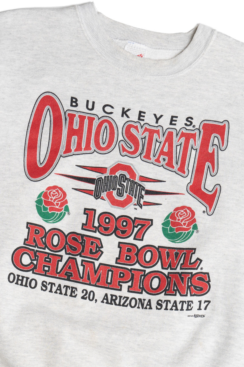 Vintage 1997 Ohio State Rose Bowl Champions Sweatshirt (1990s)