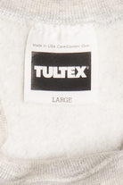 Vintage Cowboy Boots & Hat Hand Tufted Patch Sweatshirt (1990s)