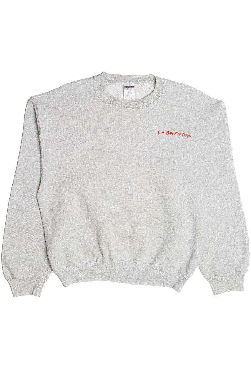 Vintage LA City Fire Department "Pride Of The Pacific" Sweatshirt (1990s)