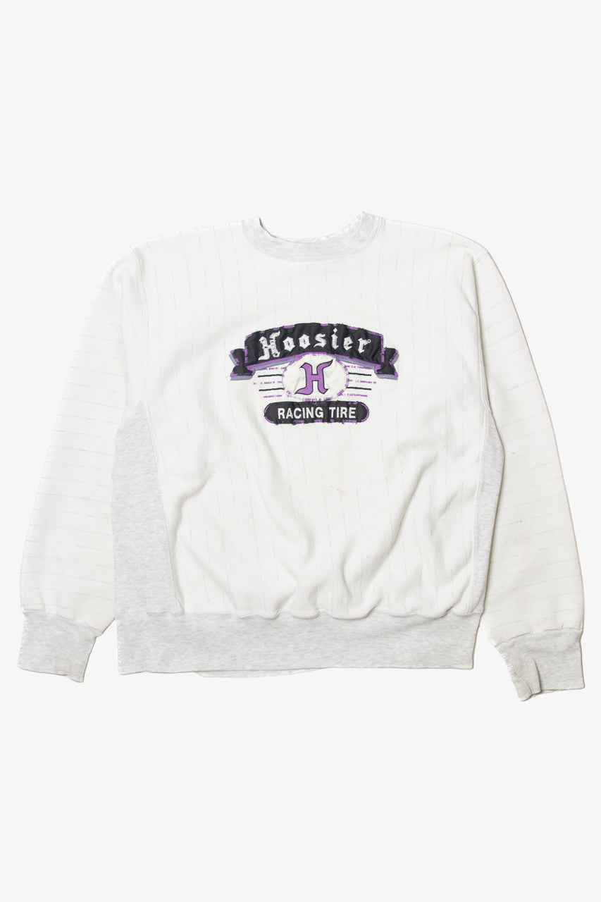 Vintage Midwest Embroidery "Hoosier Racing Tire" Sweatshirt (1990s)